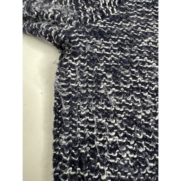 Neiman Marcus Navy Zip Up Knit Sweater Women’s Size Large - Picture 8 of 8